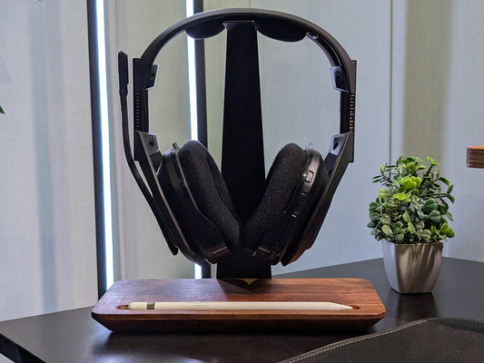 Wooden Headphone Stand